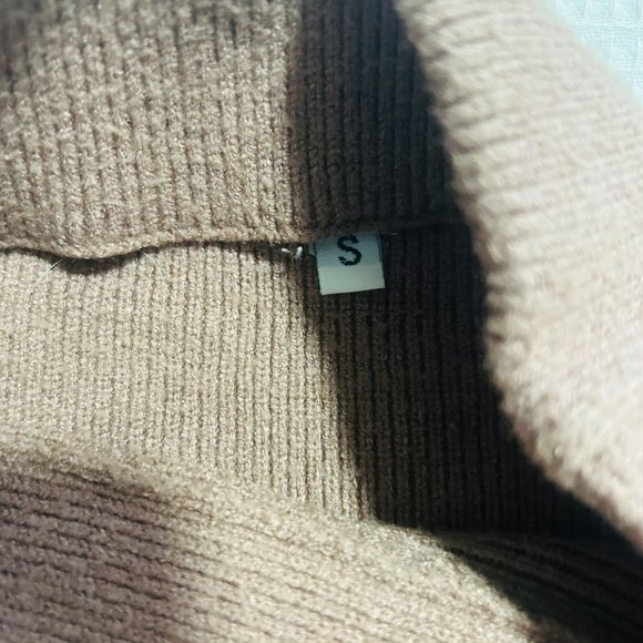 Mockneck Tunic Sweater | Size Small - Picture 3 of 4